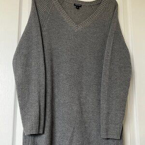 Torrid Sweater V-neck Raglan Sleeve Ribbed